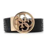 GUESS Gürtel Stacey Adjustable & Reversible Belt H35 W105 Aqua Multi hellblau schwarz kürzbar wendbar