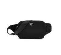 GUESS Gürteltasche mit Reißverschluss, Logo in der Mitte, verstellbar, schwarz