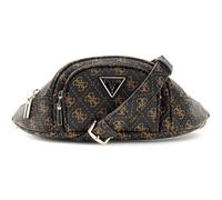 GUESS Latona Belt Bag Brown Logo / Black