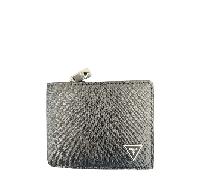 GUESS - Guess Certosa Bifold Leder-Geldbeutel, Schwarz