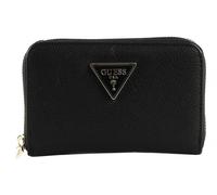 GUESS - Guess Cresidia SLG Medium Zip Around Damenbörse mit RV black Schwarz