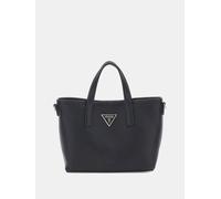 GUESS Damen Latona Tote Mini-Tragetasche, Umhängetasche, Schwarz