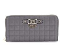 GUESS - Guess NadiraSLG large zip around Geldbörse grau Grau