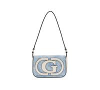 GUESS - Guess Ruby Flap, Schultertasche, Denim-Weiß