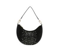GUESS - Guess Tasmin Mini Hobo Bag mit Rhinestones, Schultertasche, Schwarz