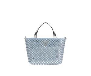 GUESS - Guess Tasmin Mini Tote Schultertasche, Abendtasche, Hellblau