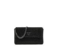 GUESS - Guess Zalina Flap Clutch Schultertasche, Abendtasche, Schwarz
