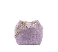 GUESS - Guess Zalina Mini Beuteltasche, Umhängetasche, Abendtasche, Glamour-Lila