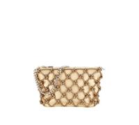 GUESS - Guess Zalina Mini Schultertasche, Abendtasche, Glamour-Gold