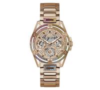 Guess Damen Multifunkion Armbanduhr Queen roségold, mehrfarbig 40 mm GW0464L5