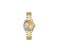 Quarzuhr GUESS "OPALINE, GW0475L3" Armbanduhren goldfarben Damen Quarzuhren (37130154-0)