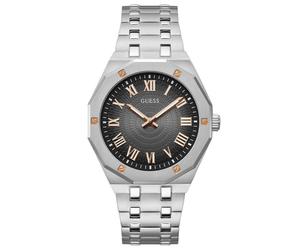 Guess GW0575G1 Herren-Analoguhr mit silbernem Zifferblatt - Stilvoll und vielseitig Einheitsgröße