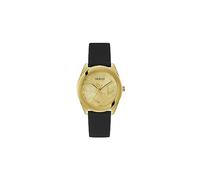 Guess Damen Armbanduhr Cubed schwarz, gold 40 mm GW0665L1