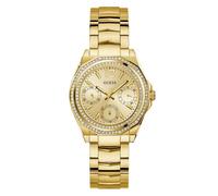Guess Multifunktionsuhr RITZY Damen Edelstahl goldfarben