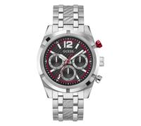 Guess Herren Armbanduhr Silber Multifunktion Resistance GW0714G1