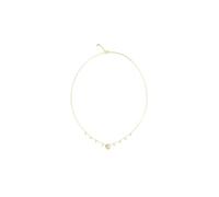 GUESS Halskette Aurora 16-18" Pave Fringes Yellow Gold goldfarben