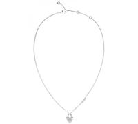 GUESS Halskette JUBN04210JWRHT-U Herz Stahl, Silber, Kein Edelstein
