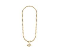 Guess JUBN05475JWYGT/U Damen-Kette Kristall-Herz Goldfarben