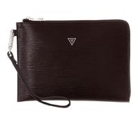 GUESS Milano Clutch M Dark Brown