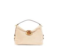GUESS Schultertasche Camden Shoulder Bag Natural/Cognac creme