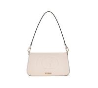 GUESS - Handtasche Eco Mietta Flap Shoulder Bag Stone Grau