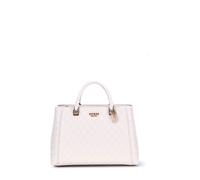 GUESS - Handtasche Mit Reißversc Yarmilla Luxury Satchel White Weiß