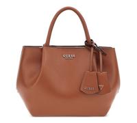 Guess Handtasche mit Logo-Applikation Modell 'Amorette' in Cognac, Größe 1