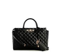 Guess Handtasche Idra Girlfriend Satchel Lederimitat Schwarz Damen