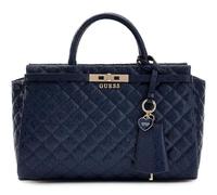 GUESS Handtasche Schultertasche Idra Girlfriend Satchel Midnight dunkelblau