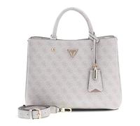 GUESS Meridian II Girlfriend Satchel Bag Bone Logo