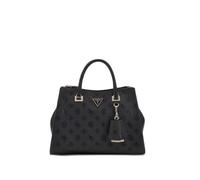 Guess Handtasche Cresidia II Society Satchel – Logo-Muster – Schwarz