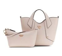 GUESS Handtasche Umhängetasche Darcy Mini Tote Stone hellgrau