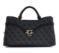 GUESS Handtasche Umhängetasche Dea Girlfriend Satchel Coal Logo dunkelgrau