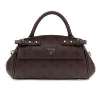 GUESS Diana Mini Top Handle Flap Chocolate Logo