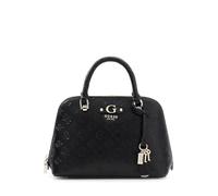 GUESS Handtasche Umhängetasche Dita Dome Satchel Bag Black Logo schwarz