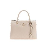 Guess Umhängetasche Dita – Multi Compartment, mit Logo, 22 cm – Light Taupe/Beige
