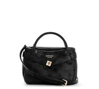 GUESS Ella Logo Mini Satchel Black Logo