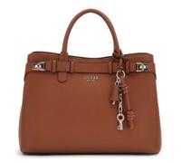 GUESS Gregoria Large Girlfriend Satchel Cognac