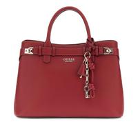 GUESS Handtasche Umhängetasche Gregoria Large Girlfriend Satchel Red dunkelrot