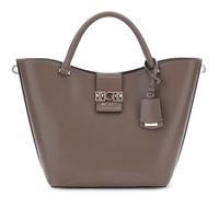 GUESS Handtasche Umhängetasche Jane Tote Bag Dark Taupe