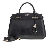 GUESS Melinda Triple Compartment Satchel Black
