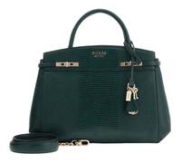 GUESS Handtasche Umhängetasche Melinda Triple Compartment Satchel Forest dunkelgrün