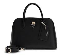 GUESS Handtasche Umhängetasche Patsie Two Compartment Satchel Black schwarz