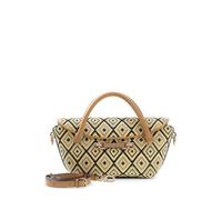 GUESS Handtasche Umhängetasche Sophia Mini Satchel Lemon hellgelb