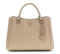 GUESS Handtasche Umhängetasche Stacey Girlfriend Satchel Light Beige