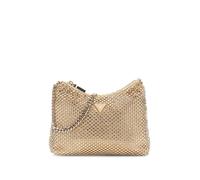 GUESS Schultertasche ZALINA Top Zip Gold T/U