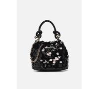 Guess Pochette Holiday Shine Mini 16 cm Kunstfaser Schwarz Damen