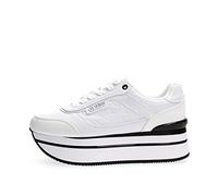 Guess Hansin/Active Lady/L, Damen-Turnschuhe, Weiß, 39 EU