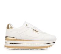 Guess Hansin4 Sneaker für Damen, Weißes Platin, 37 EU