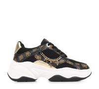 GUESS Harpaa FLPHARELE12BLKBR, Damen Sneakers - 40 EU